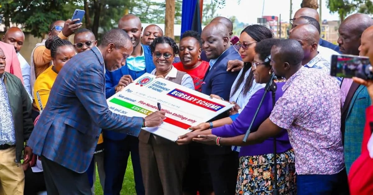 Kiambu Governor Wamatangi Launches KSh 750 Million Bursary Program to Support Needy Students