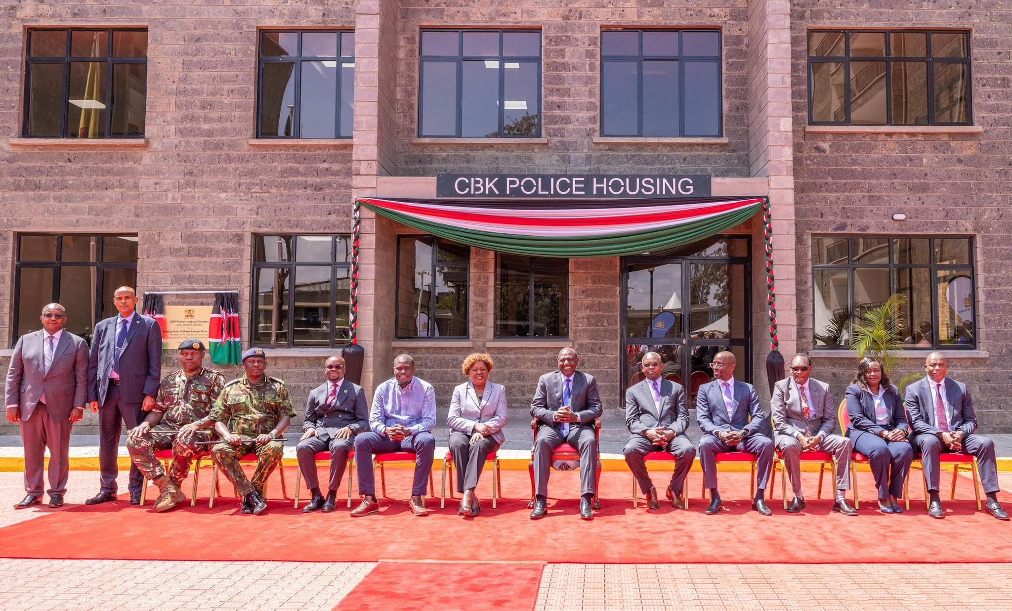President William Ruto Inaugurates CBK-Funded Police Housing Complex in Nairobi