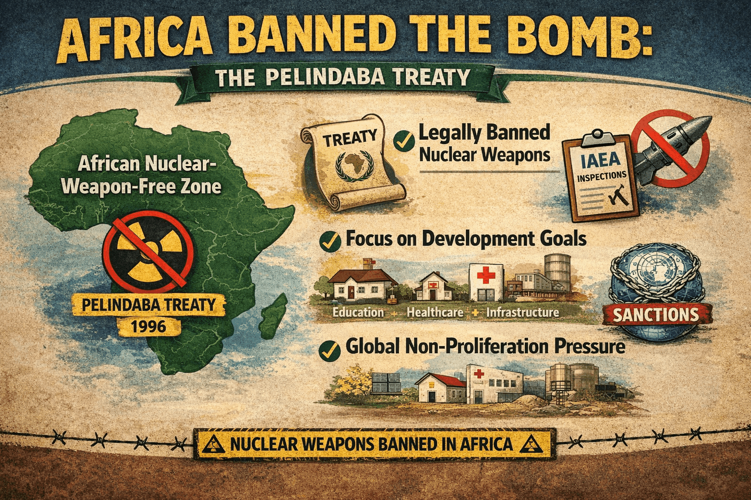 Africa Banned the Bomb: The Pelindaba Treaty That Keeps Nuclear Weapons Off the Continents