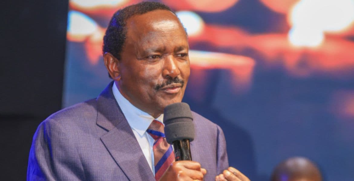 Kalonzo Rebrands Wiper Party to Honor Gen Z, Launches National Unity Movement