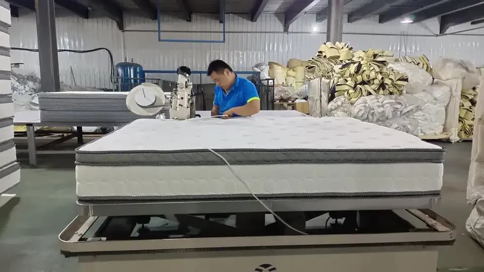 Step-by-Step Process of Mattress Making