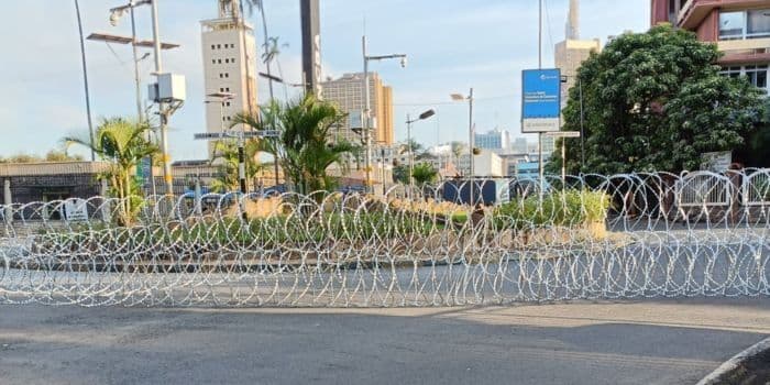 Nairobi Under Siege as Government Barricades City Ahead of Gen Z Protest