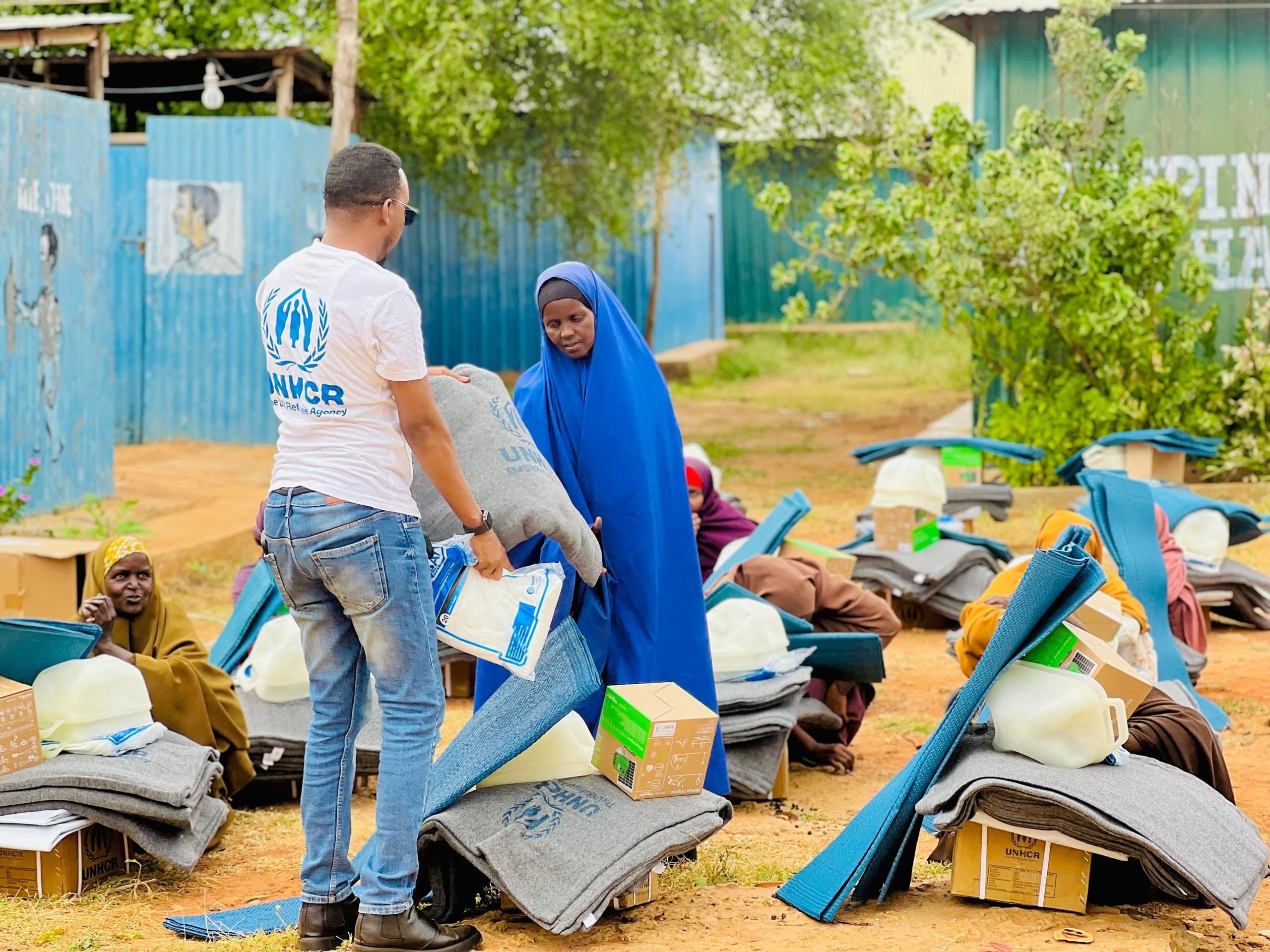 UNHCR Aids Flood-Hit Families in Baidoa with Life-Saving Essentials